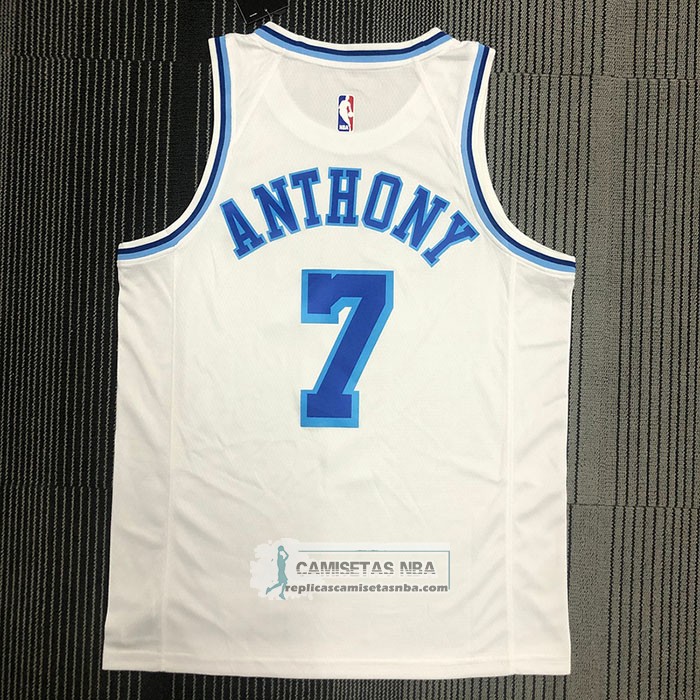 Camiseta Los Angeles Lakers Carmelo Anthony NO 7 Classic 2019-20 Blanco